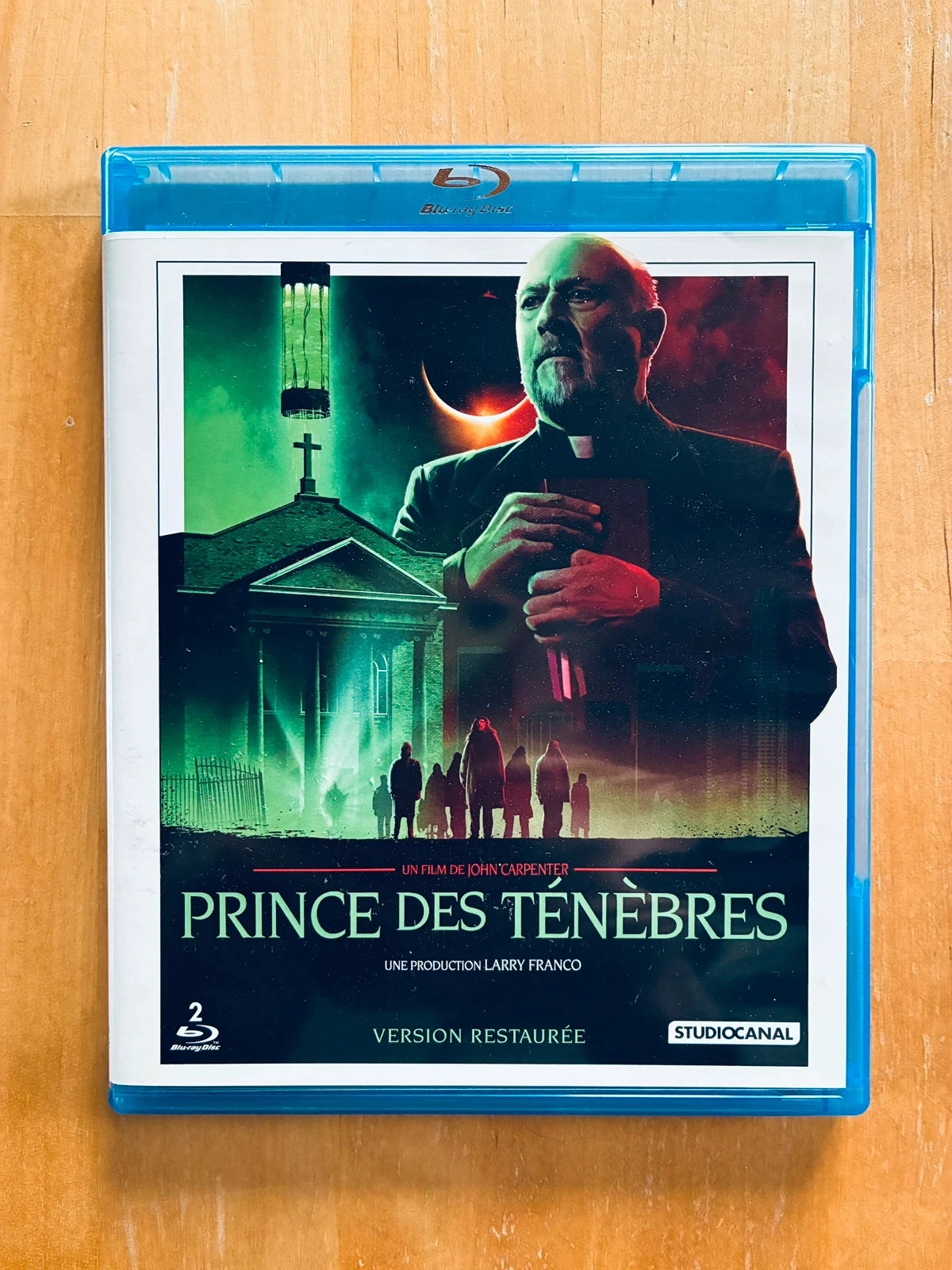 Blu-ray Prince des Ténèbres de John Carpenter édition collector.